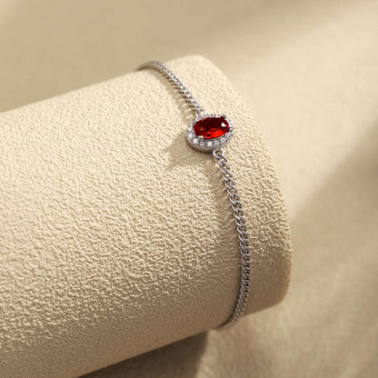 [Solara Jewelry]Exquisite Oval Shape Bracelet