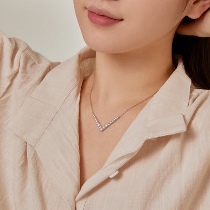 [Solara Jewelry]Ornate Round Cut Necklace