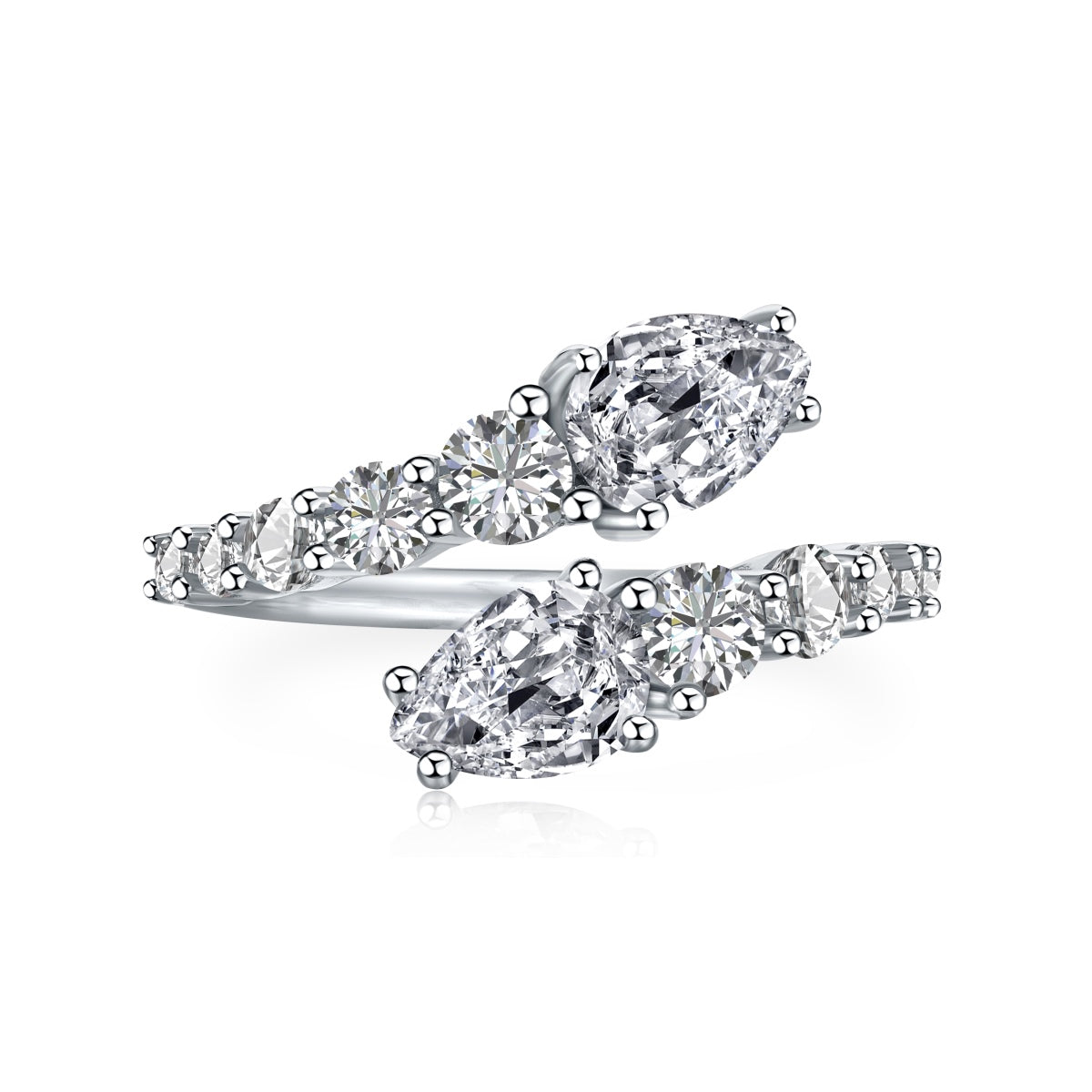 [Solara Jewelry]Delicate Lively Snake Shape Daily Ring