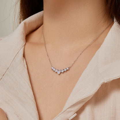 [Solara Jewelry]Dainty Colorful Heart Necklace