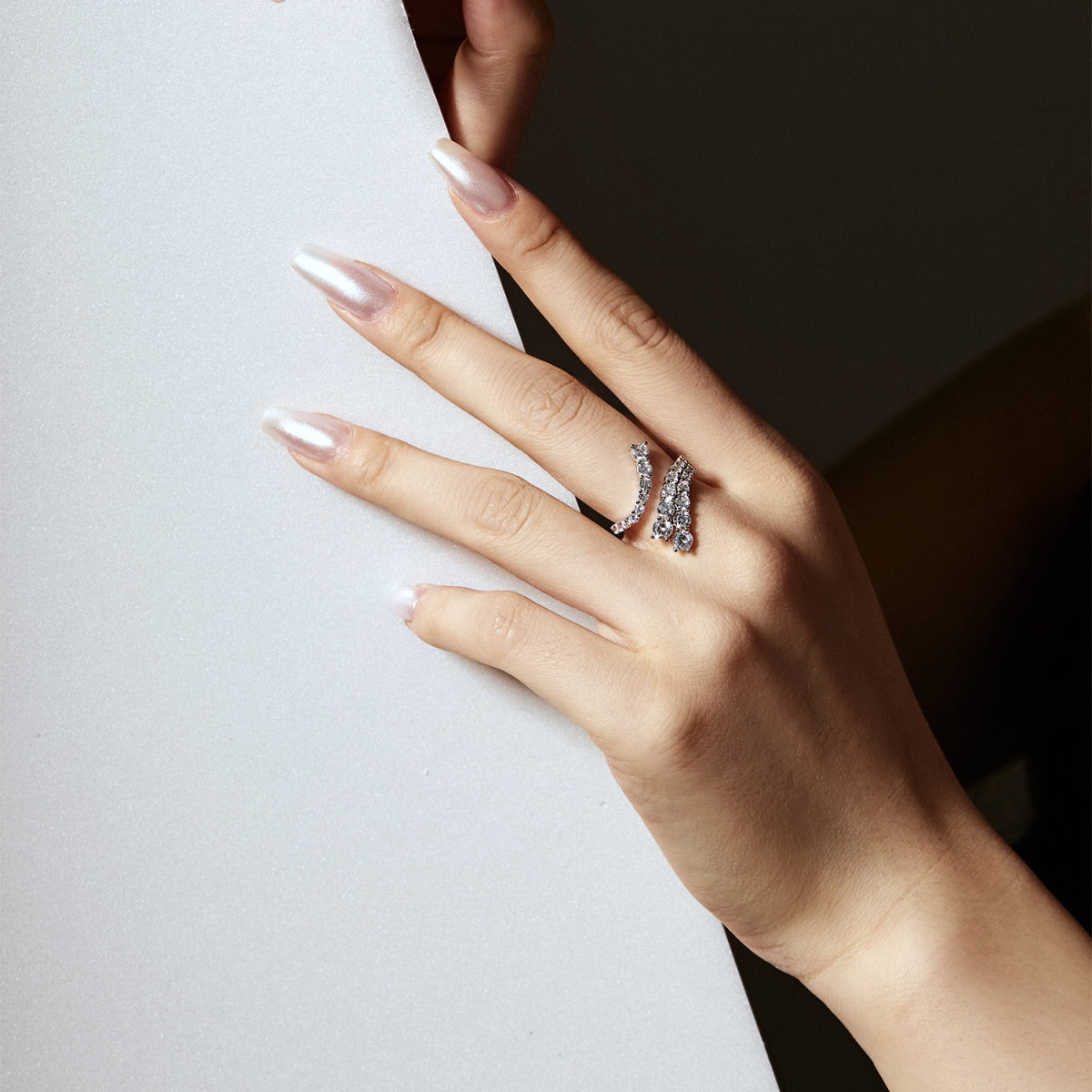 [Solara Jewelry]Unique Vivid Snake Shape Daily Ring