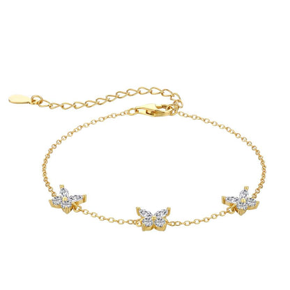 [Solara Jewelry]Radiant Butterfly Shape Necklace
