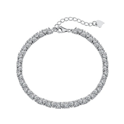 [Solara Jewelry]Dazzling Romantic Heart Shape Lover Bracelet
