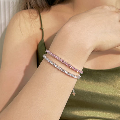 [Solara Jewelry]Dazzling Romantic Heart Shape Lover Bracelet