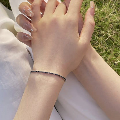 [Solara Jewelry]Radiant Colorful Round Cut Party Bracelet