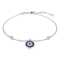 [Solara Jewelry]Devil's Eye Round Shape Bracelet
