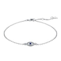 [Solara Jewelry]Evil Eye Shape Necklace