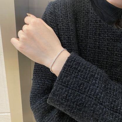 [Solara Jewelry]Elegant Emerald Cut Daily Bracelet