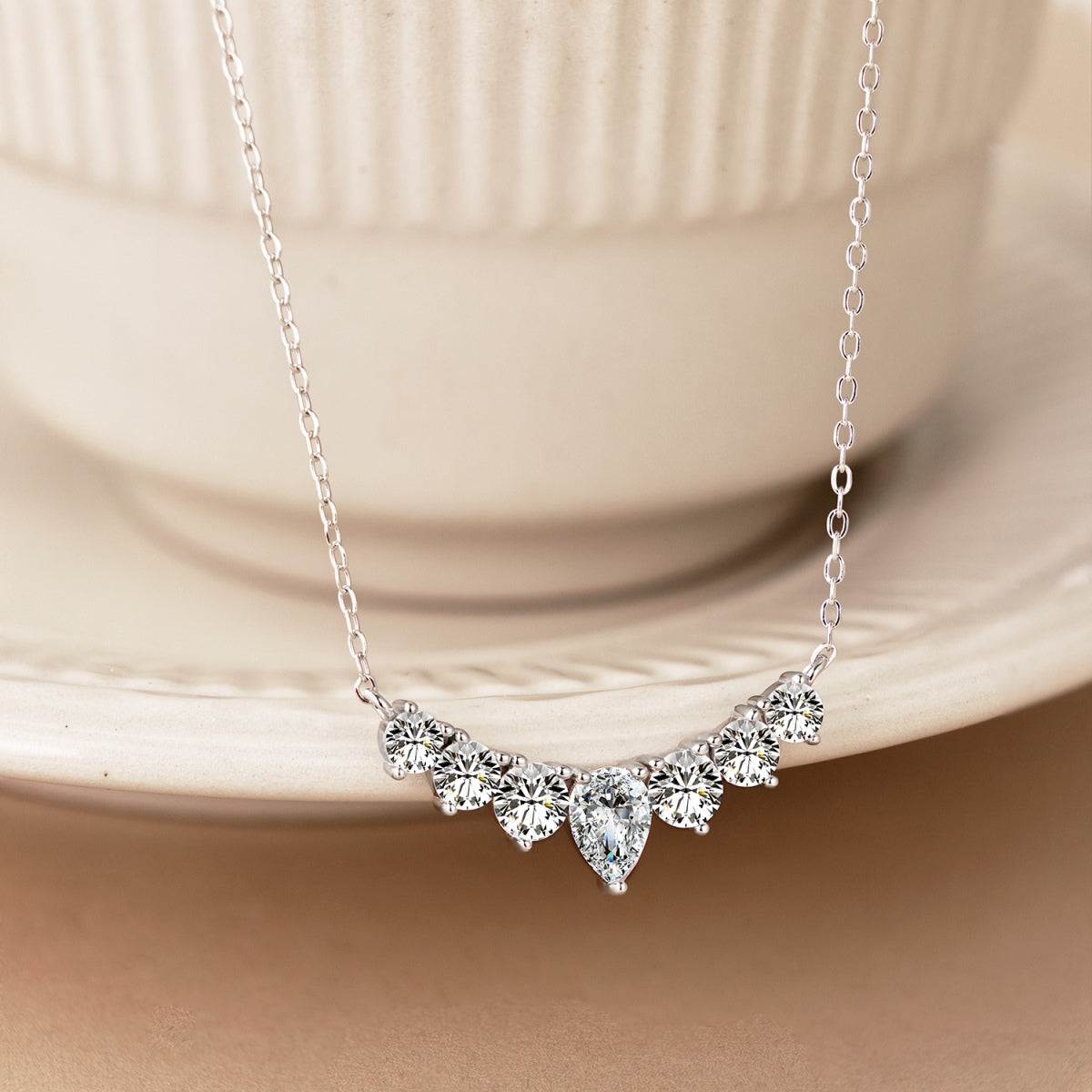 [Solara Jewelry]Dainty Colorful Heart Necklace