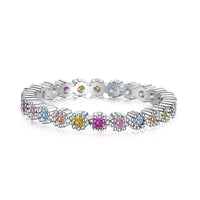 [Solara Jewelry]Exquisite Colorful Round Cut Party Ring