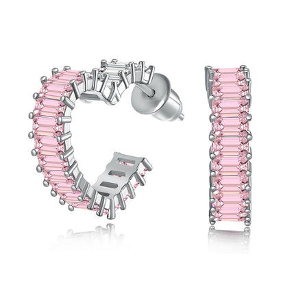 [Solara Jewelry]Radiant Heart Cutout Earrings