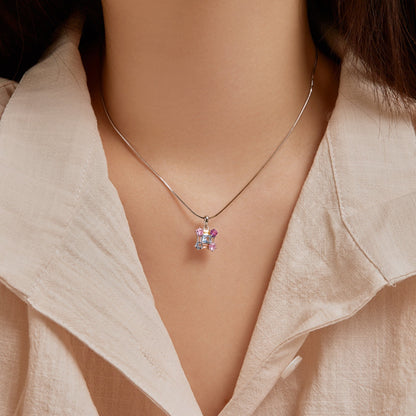 [Solara Jewelry]Gorgeous Multi Colorful Necklace