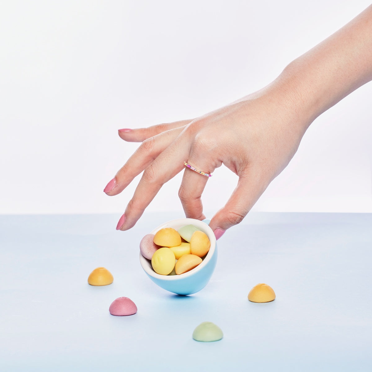 [Solara Jewelry]Lively In Shades Elegant Radiant Cut Daily Ring