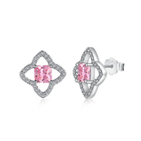 [Solara Jewelry]Elegant Star Shape Princess Cut Daily Earrings