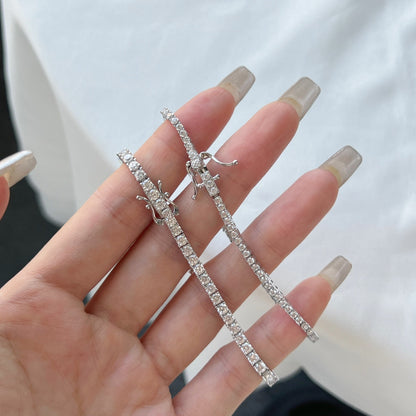 [Solara Jewelry]Dazzling Exquisite Round Cut Daily Bracelet