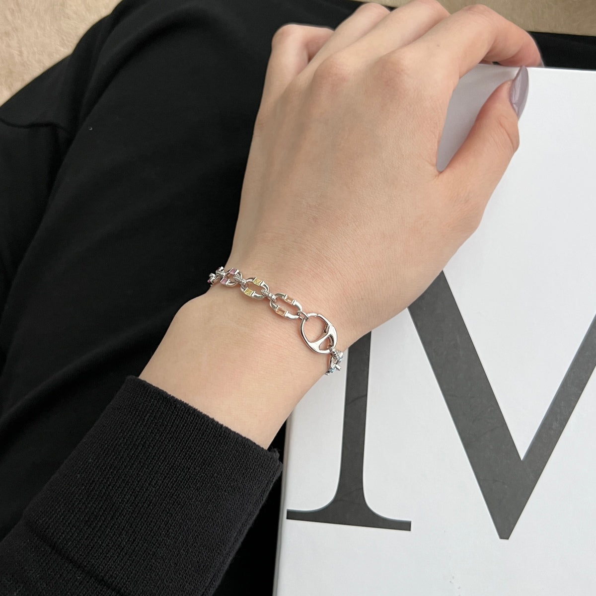 [Solara Jewelry]Dazzling Colorful Daily Bracelet