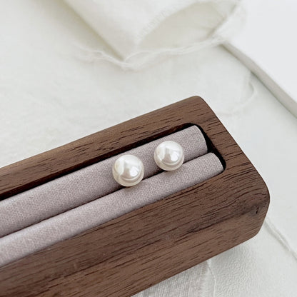 [Solara Jewelry]Delicate Pearl Earrings