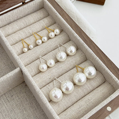 [Solara Jewelry]Delicate Pearl Earrings