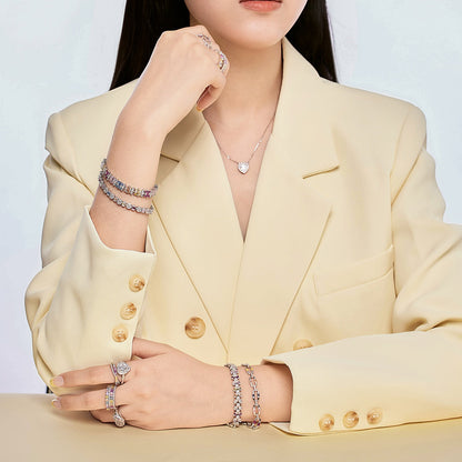 [Solara Jewelry]Dazzling Colorful Daily Bracelet