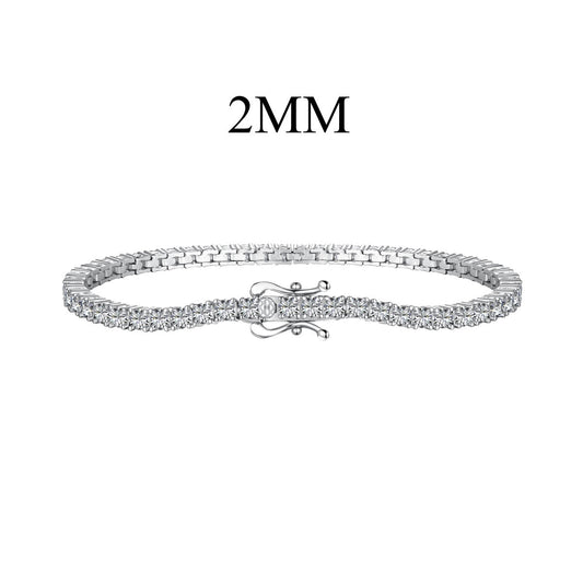 [Solara Jewelry]Dazzling Exquisite Round Cut Daily Bracelet