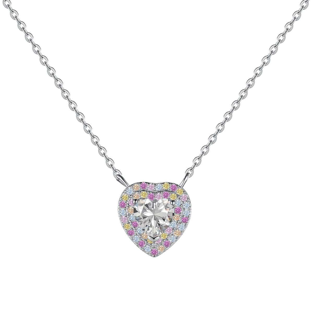 [Solara Jewelry]Exquisite Heart Shape Necklace