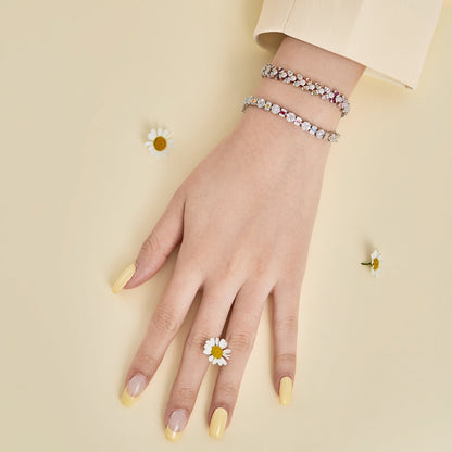 [Solara Jewelry]Dazzling Radiant Multi Cut Daily Bracelet