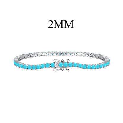 [Solara Jewelry]Dazzling Exquisite Round Cut Daily Bracelet