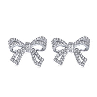 [Solara Jewelry]Dainty Bow Shape Earrings