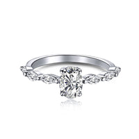 [Solara Jewelry]0.75 Carat Luxurious Vibrant Elongated Cushion Cut Daily Ring