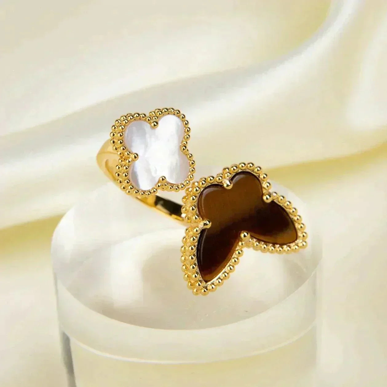 [Solara Jewelry]LUCKY BETWEEN THE FINGER RING