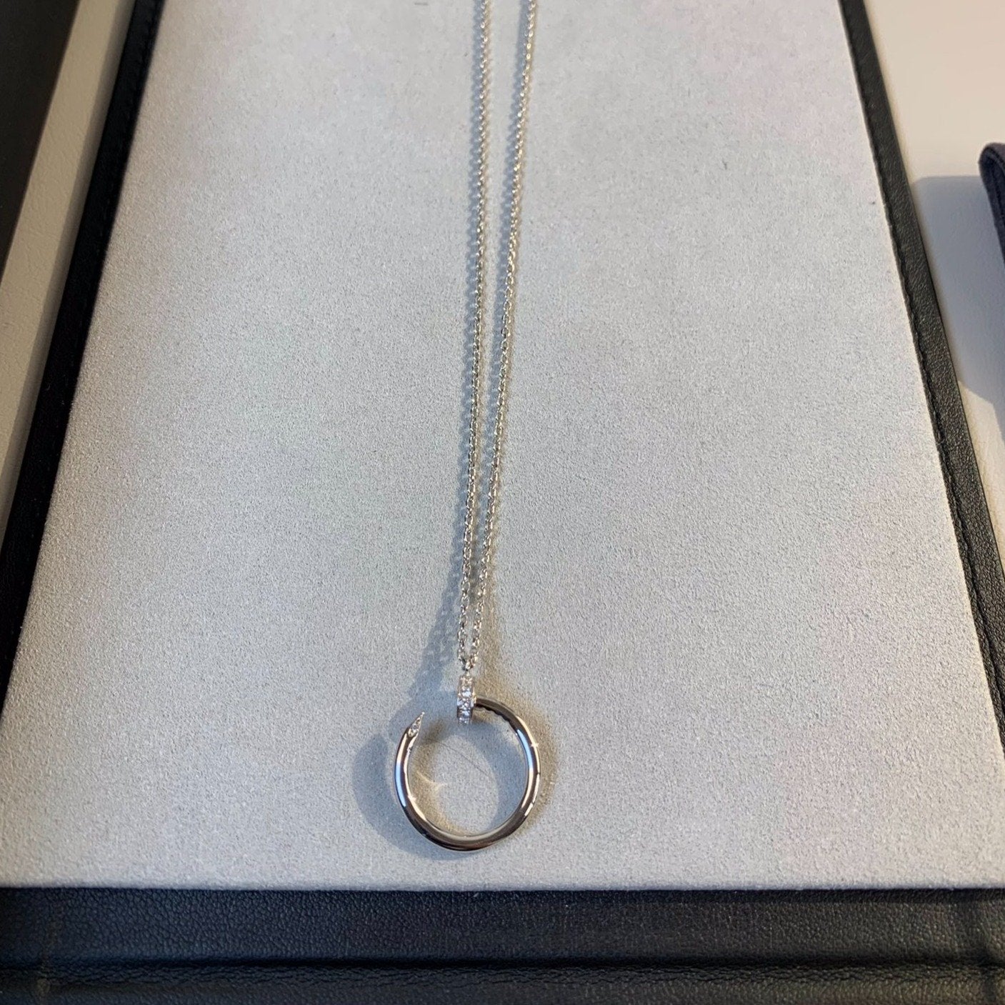 [Solara Jewelry]JUSTE NECKLACE SILVER