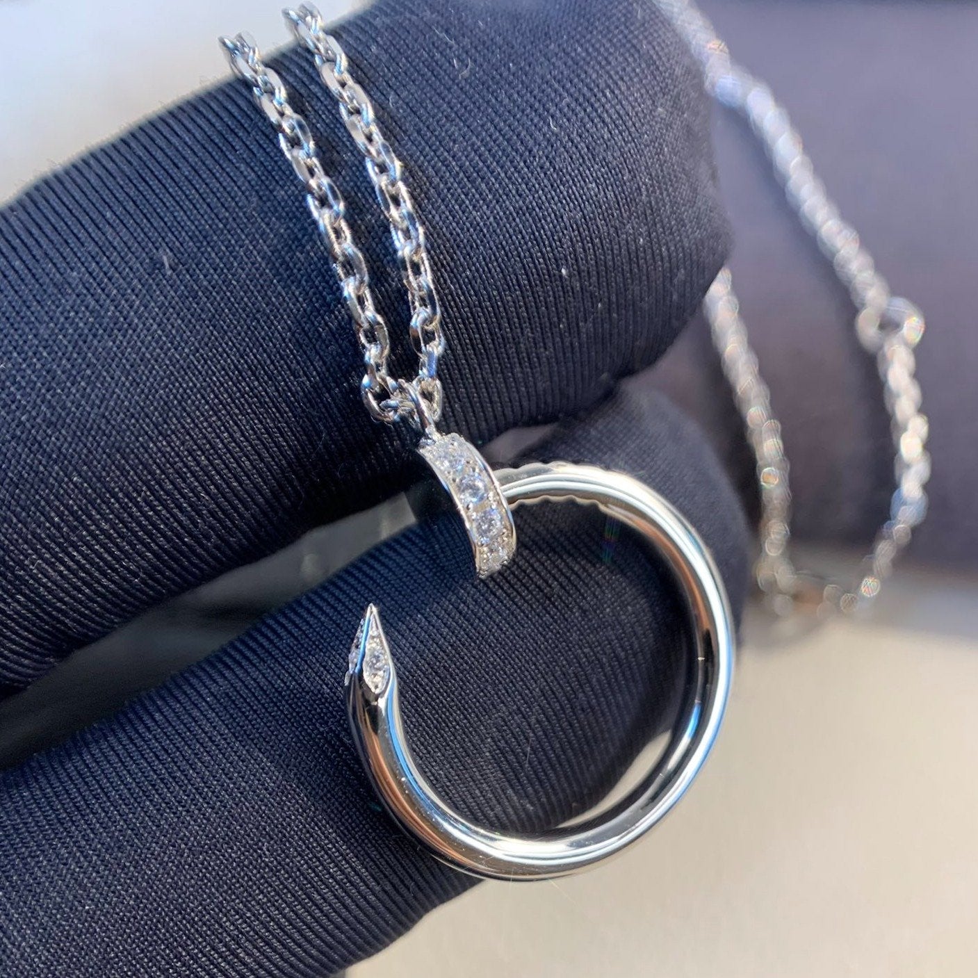 [Solara Jewelry]JUSTE NECKLACE SILVER