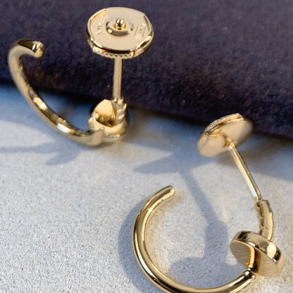 [Solara Jewelry]JUSTE EARRINGS PINK GOLD