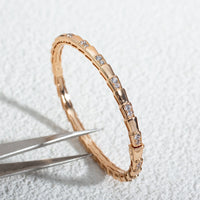 [Solara Jewelry]SERPENTI SMALL BRACELET PINK GOLD DIAMOND