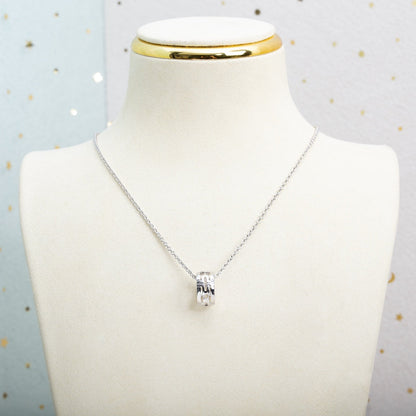 [Solara Jewelry]PARENTESI NECKLACE SILVER