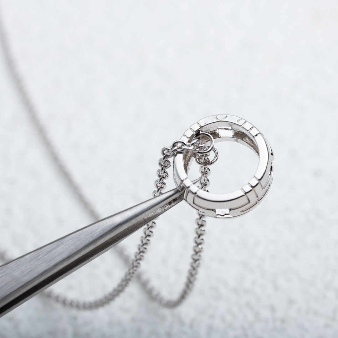 [Solara Jewelry]PARENTESI NECKLACE SILVER
