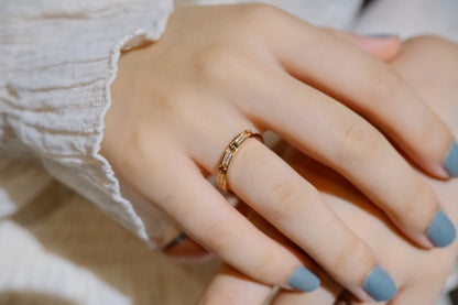 [Solara Jewelry]LOVE RING 2.65MM DIAMOND