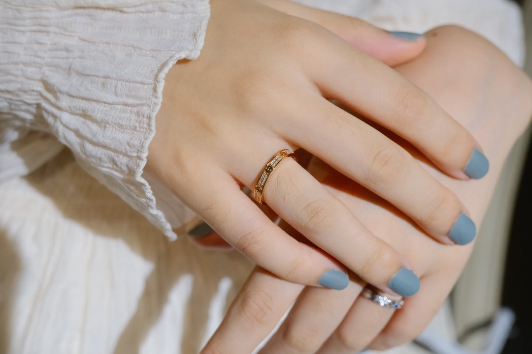 [Solara Jewelry]LOVE RING 2.65MM DIAMOND