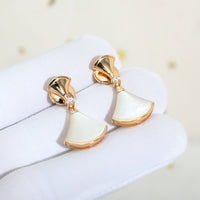 [Solara Jewelry]DREAM MOP PINK GOLD EARRINGS