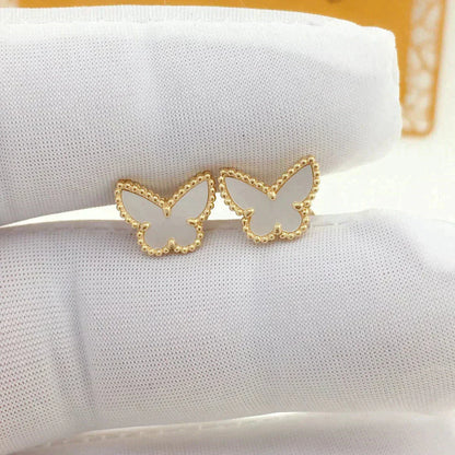 [Solara Jewelry]SWEET BUTTERFLY MOP EARSTUDS