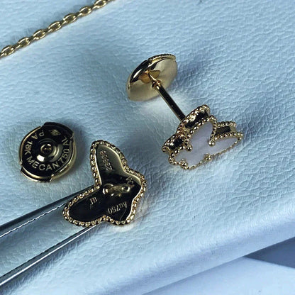 [Solara Jewelry]SWEET BUTTERFLY MOP EARSTUDS