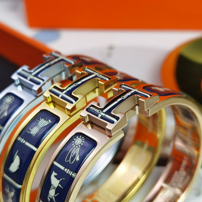 [Solara Jewelry]H COUVERTURES DARK BLUE BRACELET