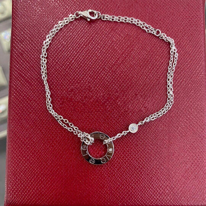 [Solara Jewelry]LOVE BRACELET 2 DIAMOND