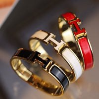 [Solara Jewelry]H BRACELET 12MM GOLD
