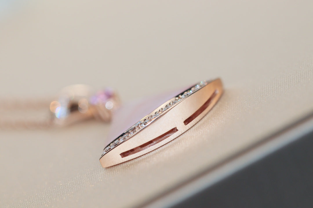[Solara Jewelry]DREAM NECKLACE PINK MOP DIAMOND