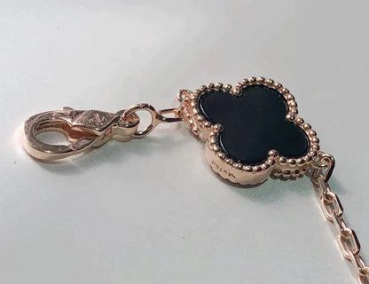 [Solara Jewelry]CLOVER 5 MOTIFS MULTICOLOR  BRACELET