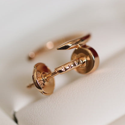 [Solara Jewelry]JUSTE EARRINGS PINK GOLD