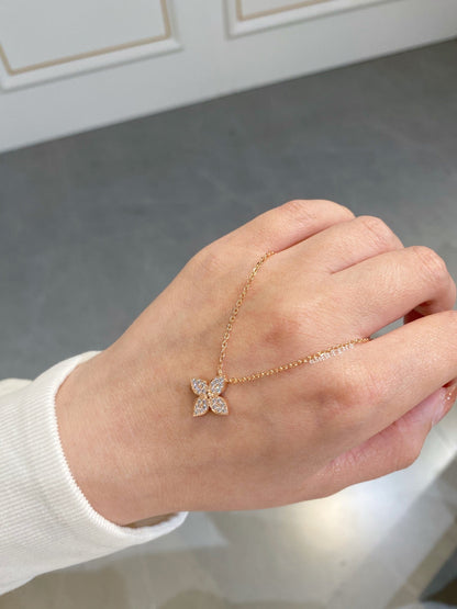 [Solara Jewelry]STAR DIAMOND NECKALCE