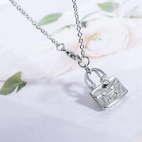 [Solara Jewelry]AMULETTE PEDANT SILVER NECKLACE