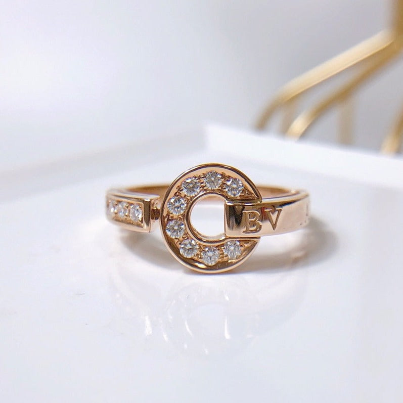 [Solara Jewelry]DREAM RING DIAMOND PINK GOLD